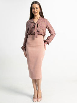 Юбка вельветовая Ялта (розовая) Ю15206-10М - Lt collection фото 11