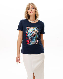 Футболка с шелковой вставкой - Sahar art lab фото 6