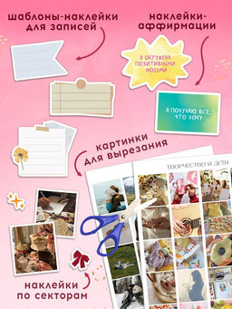 Альбом для визуализации, картинки для карты желаний