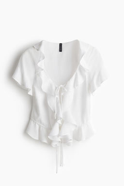 Blusa de volantes