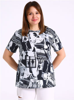 футболка 1ЖДФК3305001н - Апрель фото 4