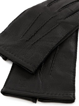 Перчатки мужские н/м мутон HS626 black - Eleganzza фото 9