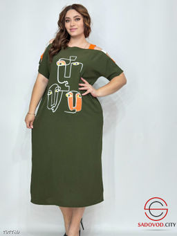 платье женское свободного кроя - Bruno фото 4