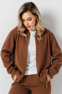 Жакет женский 4442Н/02/Коричневый - Rise фото 5