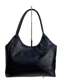 Женская сумка из искусственной кожи, цвет черный - Greta фото 2