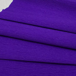 Бумага крепированная сиреневая 60г/м2 (№22) 50*250см, в пакете