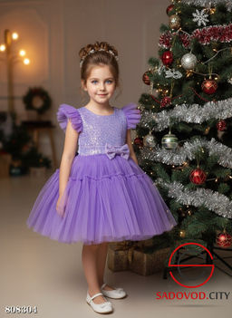 Пышные платья с пайетками