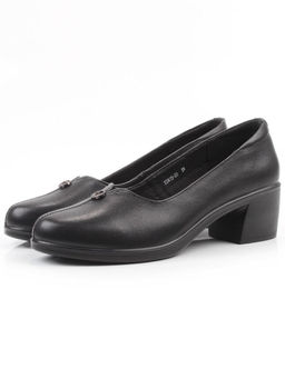 06-YDN15-20 BLACK Туфли женские (натуральная кожа)