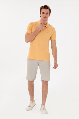 Erkek Slim Fit Polo Yaka Turuncu Basic Ti__rt Sepette S_rpriz _ndirim - U.s. polo assn фото 4