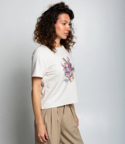 Футболка #КТ511 (5), светло-бежевый - Dommod фото 2