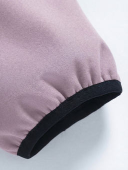 Куртка женская гибридная стёганая с капюшоном с графеновой подкладкой розового цвета 9630_1R