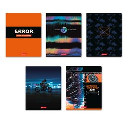 Светоч 48ТСК5_1_3_2 Тетрадь ученическая общая, A5 48 л. на скобе 65 г/кв.м , белизна 100 % 10 шт. линия 000319 На стиле