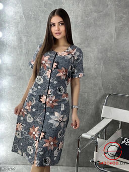 Халат женский на молнии