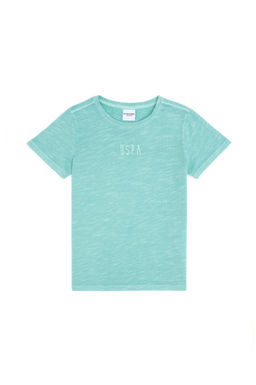 Мятная футболка для мальчика Неожиданная скидка в корзине