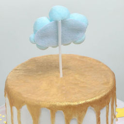 Цена за 5 шт. Топпер для торта Облачко, 17?9 см, цвет МИКС - Simaland фото 4