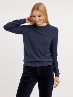 джемпер женский базовый из хлопка - Glenfield фото 3