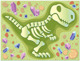 Набор Клевер АС 19-371 Раскопки. Динозавр (декорирование)