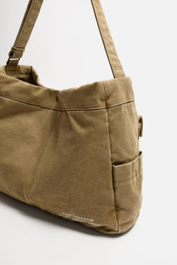 FABRIC SHOULDER BAG - Zara фото 5