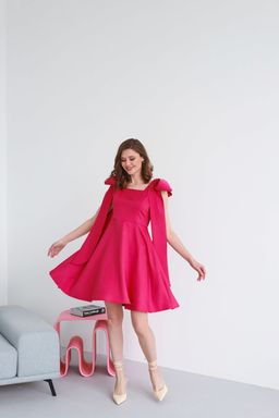 Платье AURA 3085-176 якро-розовый