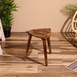 Столик кофейный, 38×38×45 см, манговое дерево