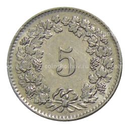 5 раппенов 1962 года В Швейцария