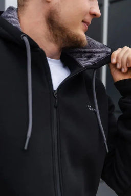 с мехом! утепленная Толстовка Футер 3-х ниточный