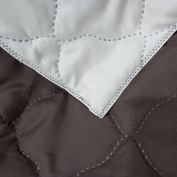 Покрывало 200х210 см, шоколад, микрофибра, полиэстер - Бояртекс фото 2