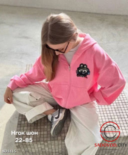 кофта женская с рисунком на молнии - Bruno фото 4