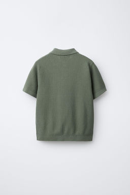 POLO B?SICO PUNTO CANAL? / Khaki claro - Zara фото 2