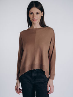 Женская кофта бежевого цвета (арт. 5218TCC)