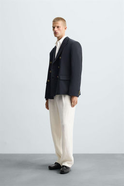 DOUBLE-BREASTED BLAZER - Zara фото 4