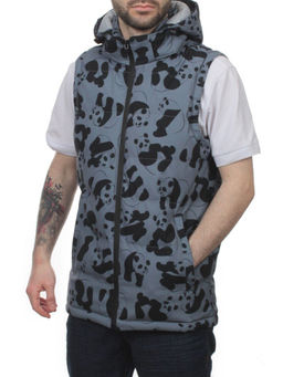 2118 GRAY Жилет мужской (100 гр. синтепон) - Fashion фото 4