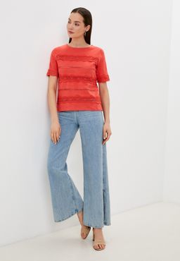 Футболка женская 2708 коралловый - D.s. фото 2