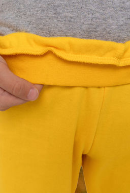 Брюки детские желтые