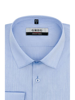 Сорочка мужская длинный рукав GREG 220/238/2199/ZVN STRETCH