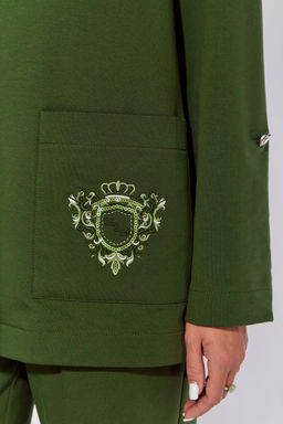 Костюм ТАиЕР 1215 зеленый  фото 2