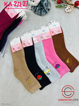 Женские махровые носки, 12 пар