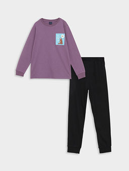 Bisiklet Yaka Erkek ?ocuk Pijama Tak?m?