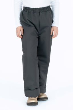 Брюки на поясе мембранные демисезонные черные - Arctic kids фото 4