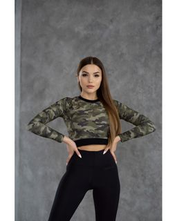 Рашгард укороченный Fit Army милитари