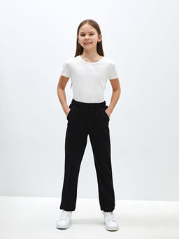 Beli Lastikli Basic K?z ?ocuk Jogger E?ofman Alt?