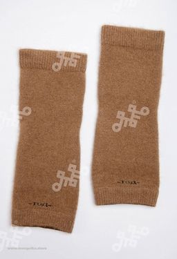 100% шерсть верблюда Наколенники длинные , применяются при различных заболеваниях - Mongolka фото 2