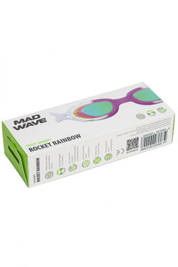 юниорские очки Rocket rainbow, Rocket, Spin rainbow, Spin mirror, Spin - Mad wave фото 5