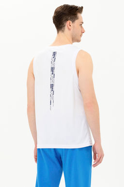 U. S. Polo Assn Мужская белая футболка с круглым вырезом - U.s. polo assn фото 5