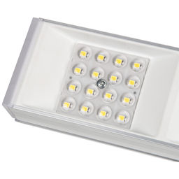 ULO-EL120B-100W/6500K/K SILVER LINKABLE Светильник светодиодный накладной, соединяемый. Дневной свет (6500K). Корпус серебристый. Угол 60 градусов. ТМ Uniel
