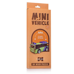 Конструктор дерев. 3Д "Автобус" (30 дет.)