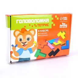 Головоломка «Тетрис», 12 деталей