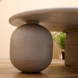 Столик кофейный, 80×80×35 см, манговое дерево