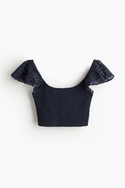 Top cropped nido de abeja