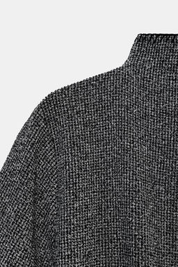 VESTIDO MIDI COMBINADO / Gris medio - Zara фото 8